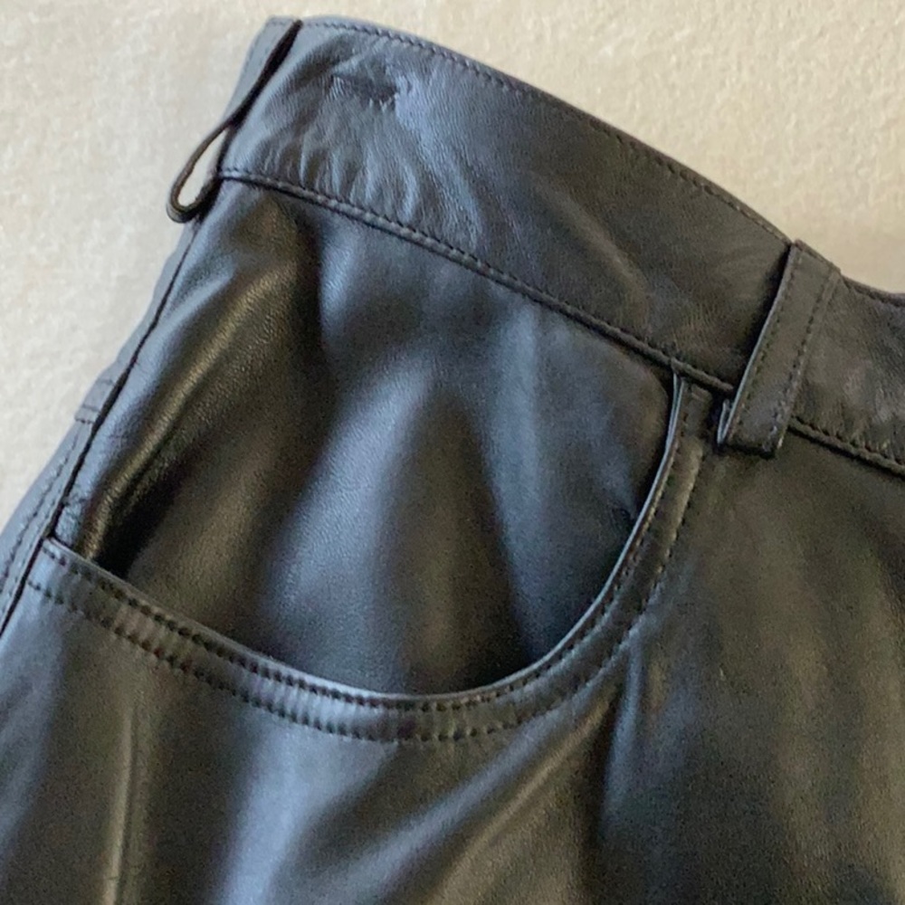 Italian Glove Leather Pants, never worn